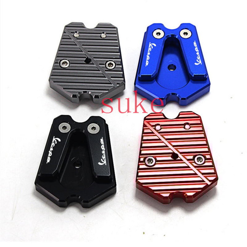 Vespa GTS GTV 3Vie motorkerékpár támasztólap hosszabbító lemez láb oldalsó állvány nagyító alátéthez