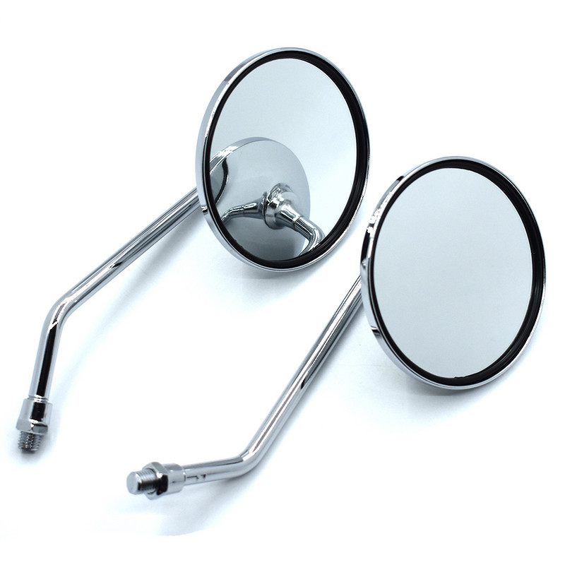 Univerzálne zadné bočné zrkadlá na motocykel 10 mm spätné zrkadlo na motocykel pre Kawasaki ZZR600 ZX6R ZX636R ZX6RR ZX9R ZX10R Z1000