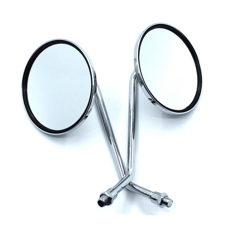 Univerzálne zadné bočné zrkadlá na motocykel 10 mm spätné zrkadlo na motocykel pre Kawasaki ZZR600 ZX6R ZX636R ZX6RR ZX9R ZX10R Z1000