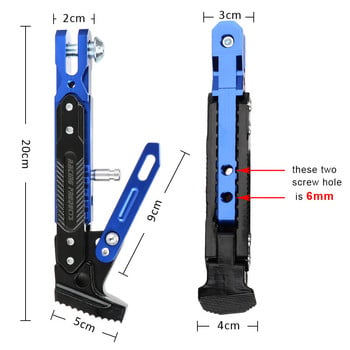 Βάση στάθμευσης Kick Stand Αξεσουάρ μοτοσικλέτας Kickstand Αξεσουάρ ποδιού για ηλεκτρική μοτοσικλέτα CNC