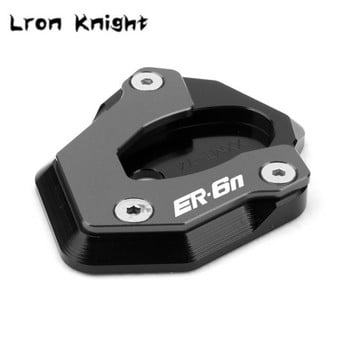 Για KAWASAKI ER-6N ER6N ER 6N ER-6F ER6F ER 6F 2012-2016 2015 μοτοσυκλέτα CNC Kickstand πλευρικής βάσης μεγέθυνσης βάσης