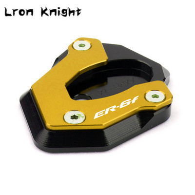 Pre KAWASAKI ER-6N ER6N ER 6N ER-6F ER6F ER 6F 2012-2016 2015 Motocykel CNC Kickstand Predlžovacia podložka pre bočný stojan