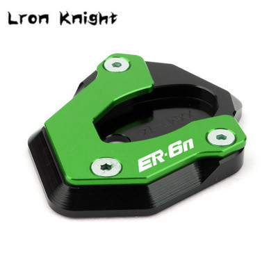 Pre KAWASAKI ER-6N ER6N ER 6N ER-6F ER6F ER 6F 2012-2016 2015 Motocykel CNC Kickstand Predlžovacia podložka pre bočný stojan
