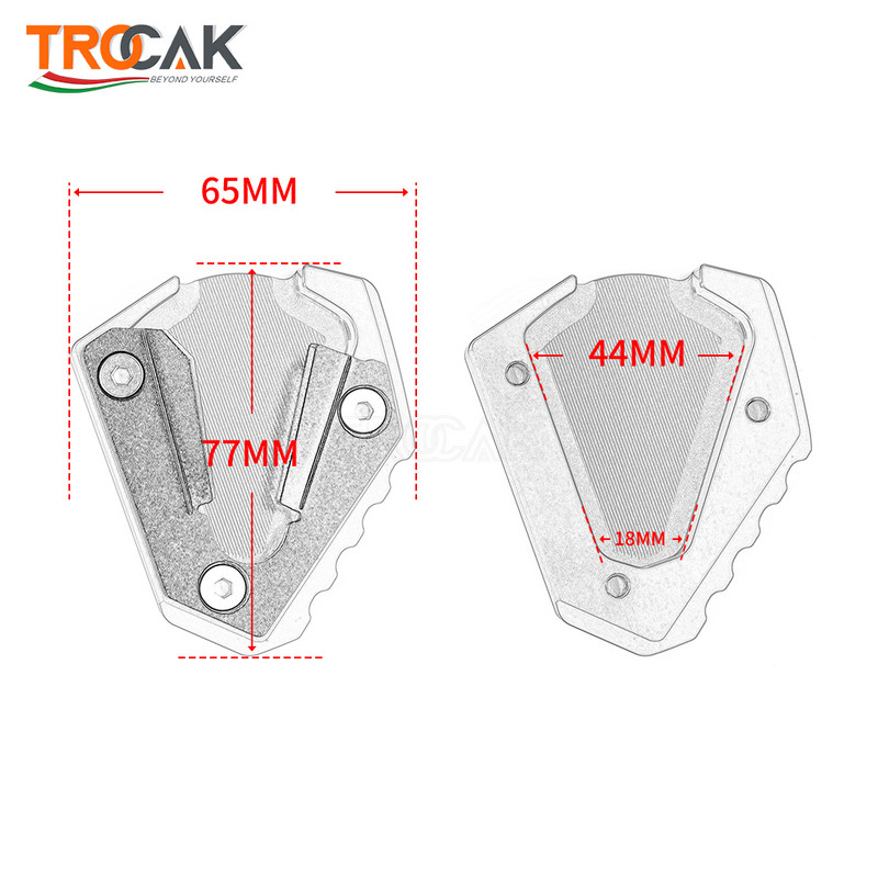 UUS KTM 1290 SUPER ADVENTURE S 1290 SAS 2021 2022 2023 mootorratta tarvikud CNC tugijala jala küljealuse pikenduspadi