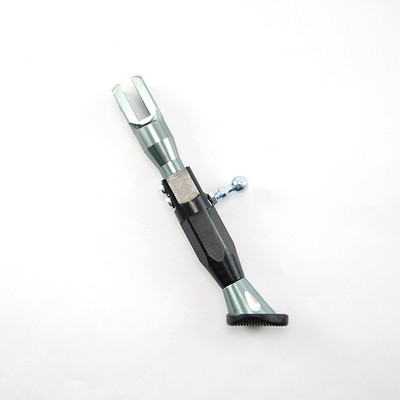 Nastaviteľný kovový stojan na nohy motocykla s CNC systémom, elektromobilový bočný stojan...