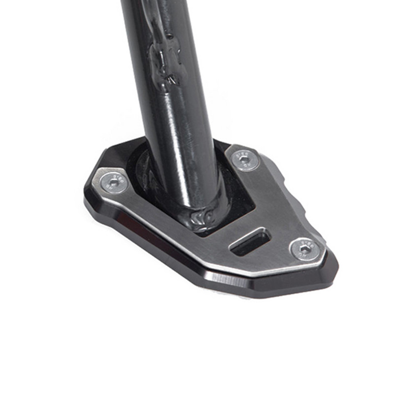 CNC oldalsó támasztó állvány hosszabbító lemez a KTM 790 Adv Adventure/R 2018-2022 890 Adventure/R nagyítású lábtartó oldalsó állványhoz