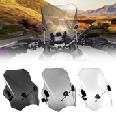 Univerzálne čelné sklo pre Suzuki DR650SE, Yamaha XTZ-150 YS250 XV 250 XJR 1200 1300, Honda CMX500 CB600 VTX1800C