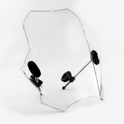 Univerzálne čelné sklo pre Suzuki DR650SE, Yamaha XTZ-150 YS250 XV 250 XJR 1200 1300, Honda CMX500 CB600 VTX1800C