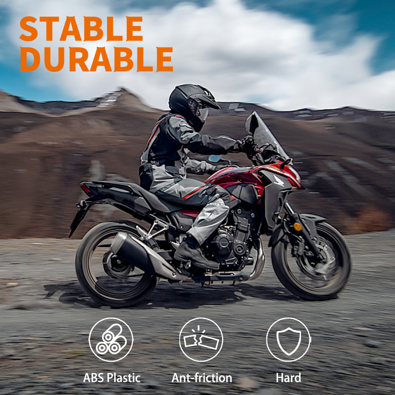 Univerzálne čelné sklo pre Suzuki DR650SE, Yamaha XTZ-150 YS250 XV 250 XJR 1200 1300, Honda CMX500 CB600 VTX1800C