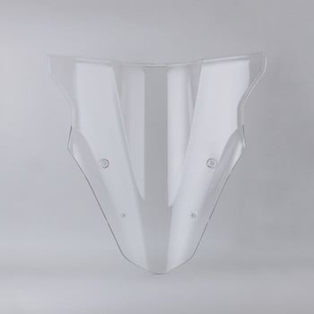 Για αξεσουάρ Kawasaki Ninja 650 Windshield Wind Deflector Double Bubble ER6F 2012 2013 2014 2015 2016