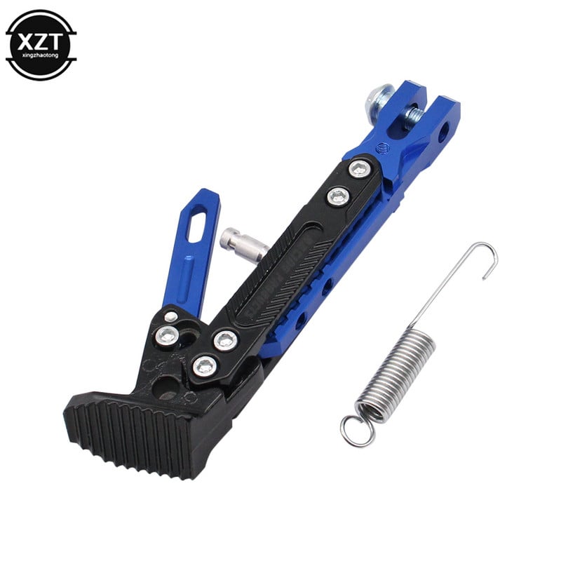 Univerzálny nastaviteľný CNC kovový držiak na nohy motocykla, bočný držiak na kopačky, odolný držiak odolný voči korózii, stojan na motocykel