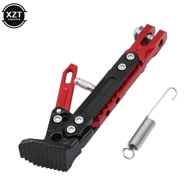 Univerzálny nastaviteľný CNC kovový držiak na nohy motocykla, bočný držiak na kopačky, odolný držiak odolný voči korózii, stojan na motocykel