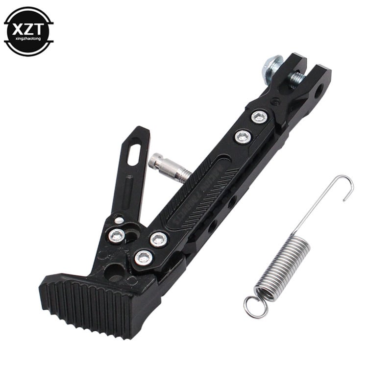 Univerzálny nastaviteľný CNC kovový držiak na nohy motocykla, bočný držiak na kopačky, odolný držiak odolný voči korózii, stojan na motocykel