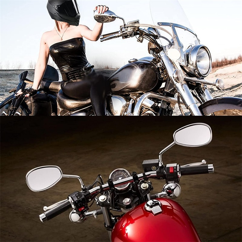 1 pár chrómových motocyklových spätných zrkadiel, spätné zrkadlo pre YAMAHA Vmax Virago 535 V-Star 650 1100 1300 Warrior Royal Star