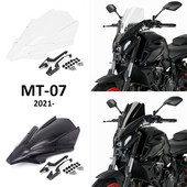 Új Yamaha MT-07 2021- MT07 MT 07 mt07 motorkerékpár-tartozékok szélvédő szélvédő terelővédő szélvédővédő