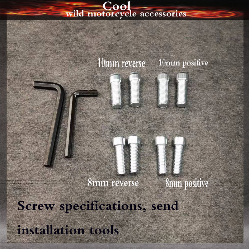 BMW S1000R F900R F900XR C400X C400GT G310R G310GS motorkerékpárhoz fix szélszárnyú versenyképes visszapillantó tükör tolató tükör