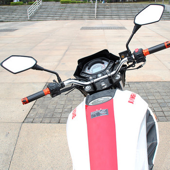 2 бр./чифт мотоциклет, огледало за обратно виждане, скутер, е-велосипед, огледала за обратно виждане, изпъкнало огледало от задната страна, 8 мм, 10 мм, въглеродни влакна