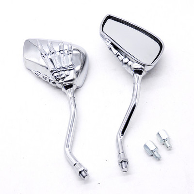 Oglinzi retrovizoare pentru motociclete universale pentru motociclete 8mm 10mm Oglinzi laterale negre pentru Honda Suzuki Yamaha Kawasaki Scooter KTM Ducati