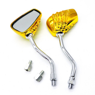 Oglinzi retrovizoare pentru motociclete universale pentru motociclete 8mm 10mm Oglinzi laterale negre pentru Honda Suzuki Yamaha Kawasaki Scooter KTM Ducati