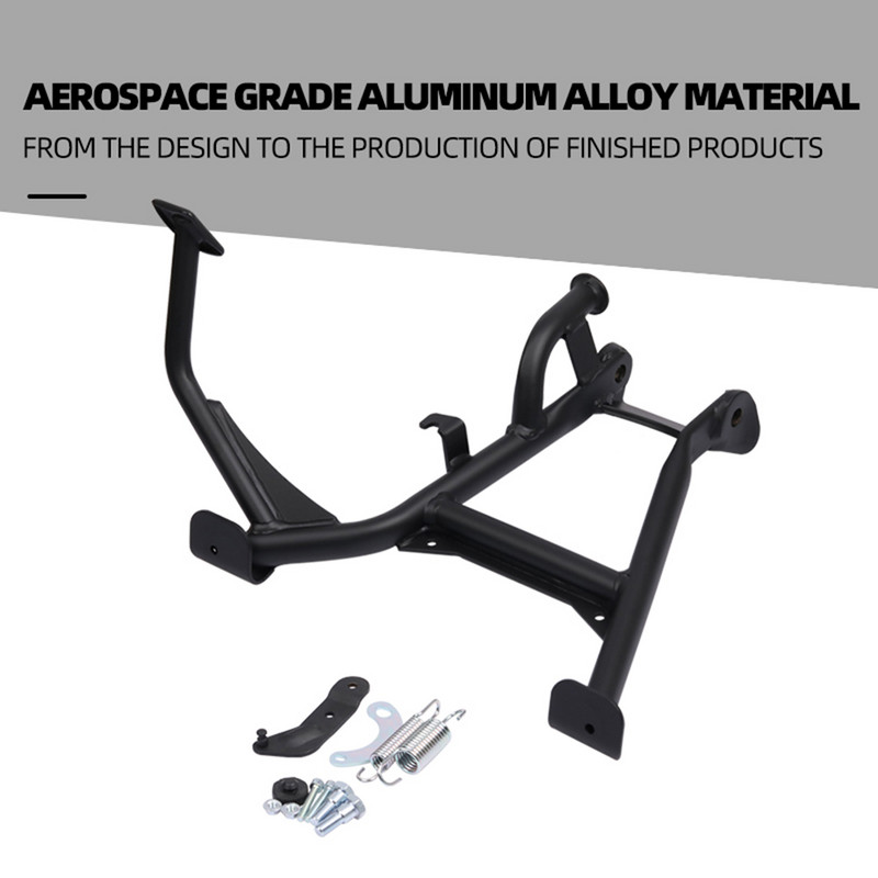 Motorkerékpár középső kitámasztó tartóoszlopa középső központi parkolóállvány, szilárd tartótámasz Loncin VOGE 500DS VOGE 500 DS számára