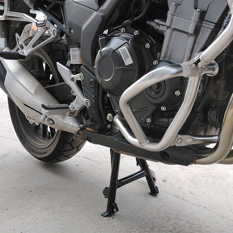 Motociklo vidurinis stovas Centrinis centrinis stovėjimo stovas Tvirtas laikiklio laikiklis, tinka HONDA CB500X CB500F 2013-2017 2018 m.