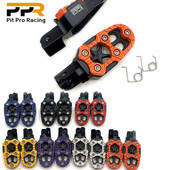 Motorkerékpár lábtámasz Offroad motorkerékpár Motorcross lábtartók pedálok alumínium ötvözet módosításhoz Cool stílus, jó minőség