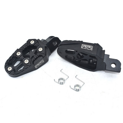 Motorkerékpár lábtámasz Offroad motorkerékpár Motorcross lábtartók pedálok alumínium ötvözet módosításhoz Cool stílus, jó minőség