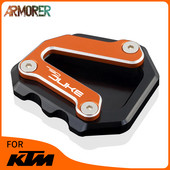 Motorkerékpár CNC alumínium kickstand oldalsó állvány hosszabbító betét tartólemez a KTM 790DUKE duke790 790 duke 2018-2019 2020 790Duke számára