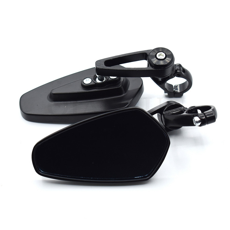 Универсално мотоциклетно 7/8" 22 мм крайно странично огледало за обратно виждане на кормилото за Suzuki GSXR GSX-R 600 750 1000 K1 K2 K3 K4 K5 K6 K7 K8 K9