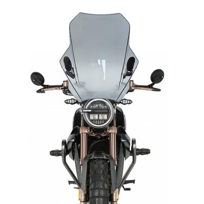 G1125 2021 - 2022 Univerzálne čelné sklo na motocykel, kryty čelného skla, dymové šošovky, deflektor pre motocykle, pre ZONTES G1-125