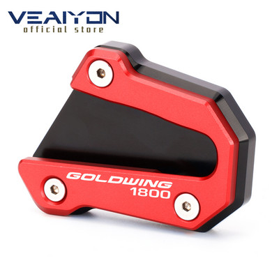 Motorkerékpár GOLDWING1800 Honda Gold Wing Kickstand oldalsó állvány hosszabbító betéthez Nagyítási Támlap GL 2018 2019 2020 2021