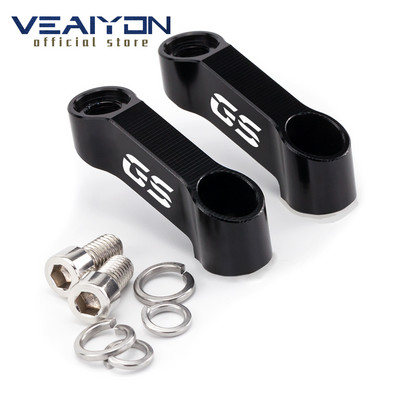 Pre BMW R 1200GS LC Adv. R1250GS HP R 1250 GS Adventure F 800GS 750GS 700GS Predĺženie spätných zrkadiel, držiak, predĺženie