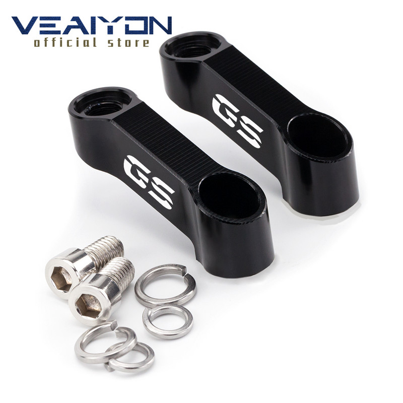 Pre BMW R 1200GS LC Adv. R1250GS HP R 1250 GS Adventure F 800GS 750GS 700GS Predĺženie spätných zrkadiel, držiak, predĺženie