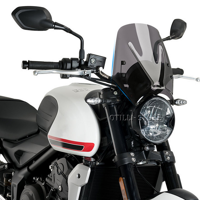 Trident 660 Trident660 motorkerékpár-alkatrészekhez, szélvédőhöz, szélvédőhöz, első ablakhoz, terelőlaphoz