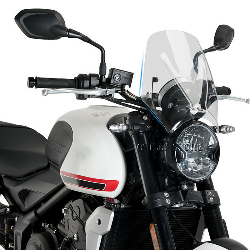 Trident 660 Trident660 motorkerékpár-alkatrészekhez, szélvédőhöz, szélvédőhöz, első ablakhoz, terelőlaphoz