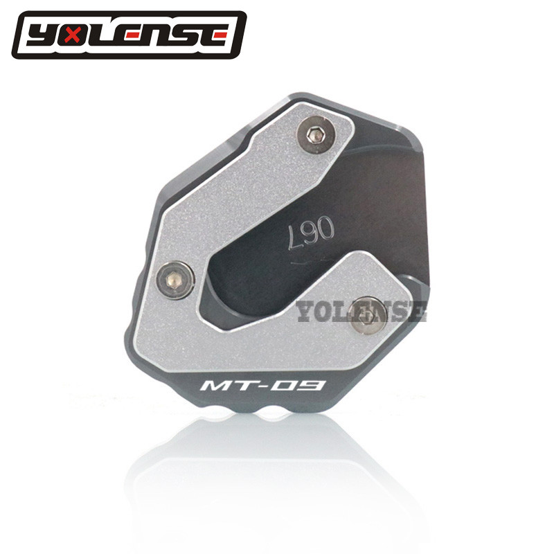 Predlžovacia podložka bočného stojana pre motocykel, zväčšovacia doska pre YAMAHA MT-09, MT 09, MT09, Tracer 900 XSR900, XSR 900 2014-2018