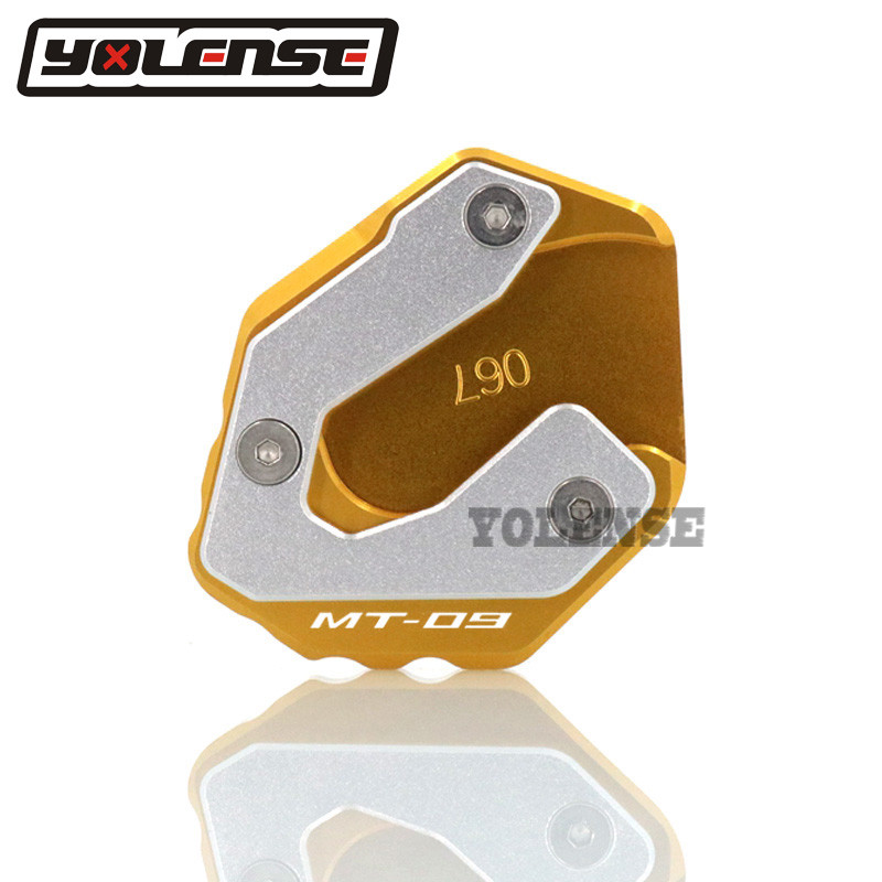 Predlžovacia podložka bočného stojana pre motocykel, zväčšovacia doska pre YAMAHA MT-09, MT 09, MT09, Tracer 900 XSR900, XSR 900 2014-2018