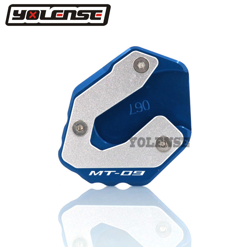 Predlžovacia podložka bočného stojana pre motocykel, zväčšovacia doska pre YAMAHA MT-09, MT 09, MT09, Tracer 900 XSR900, XSR 900 2014-2018