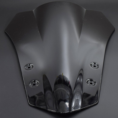 Motorkerékpár Dupla buborékos műanyag szélvédő tartozékok Moto szélvédő csavarok Yamaha MT09 Tracer 2015 2016 MT 09 MT-09 FJ09