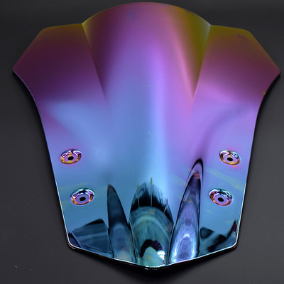 Motorkerékpár Dupla buborékos műanyag szélvédő tartozékok Moto szélvédő csavarok Yamaha MT09 Tracer 2015 2016 MT 09 MT-09 FJ09