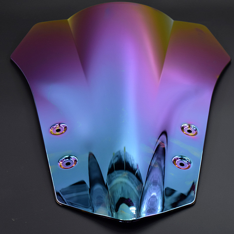 Motorkerékpár Dupla buborékos műanyag szélvédő tartozékok Moto szélvédő csavarok Yamaha MT09 Tracer 2015 2016 MT 09 MT-09 FJ09