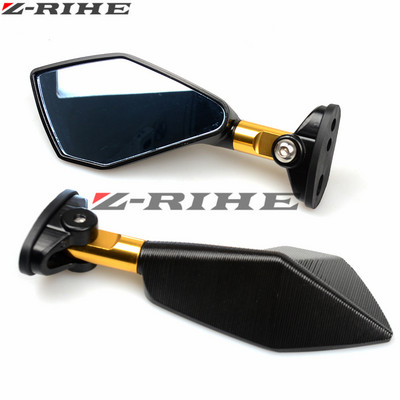 Univerzalni aluminijski CNC stražnji retrovizor motocikla za Kawasaki ZX6R ZX7R ZX10R ZX14R NINJA650R ER6N Z750 Z800 Z1000 yamaha