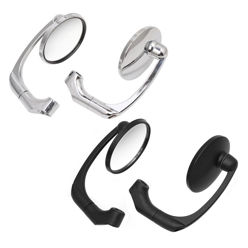 8/10 mm univerzálne spätné zrkadlo na motocykel so skrutkami, okrúhle, retro upravené, pre motorku, Cafe Racer, príslušenstvo