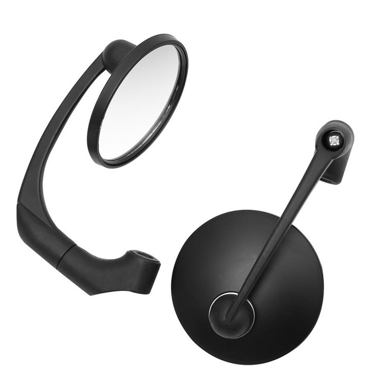 8/10 mm univerzálne spätné zrkadlo na motocykel so skrutkami, okrúhle, retro upravené, pre motorku, Cafe Racer, príslušenstvo