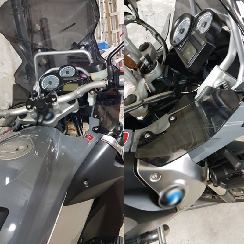 2 ks bočných čelných sklá, ochrana čelného skla pre BMW R1200GS 2004 - 2012 | BMW R1200GS Adventure ADV 2004-2012