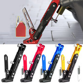 Nastaviteľná kovová CNC konzola na nohy motocykla, bočný držiak na stojan na bicykel, držiak na stojan na bicykel, príslušenstvo pre stojany na motocykel