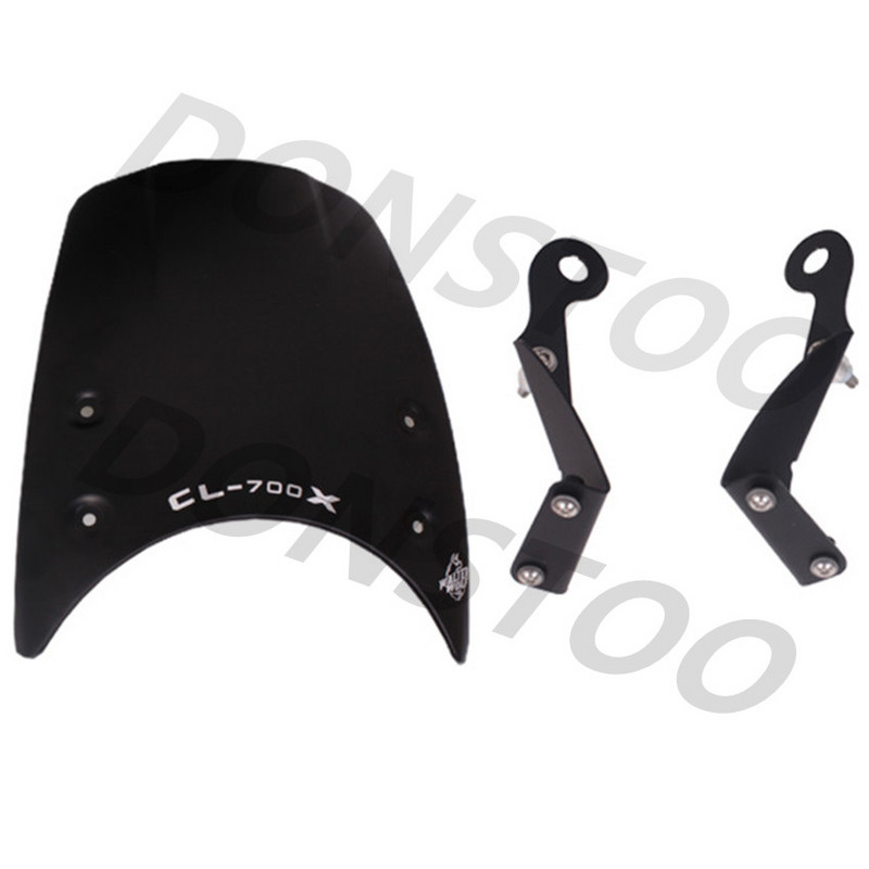 CFMOTO 700 CL-X-hez Első szélvédő Utólagos alumínium ötvözet szélvédő Szélterelők CFMOTO CL-X700 CLX700 700CLX CLX 700-hoz