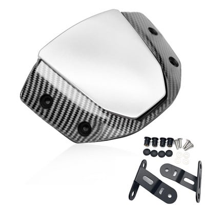 Parbriz pentru motocicletă, parbriz frontal, potrivit pentru Honda CB125R CB150R CB300R CB250R CB 125R 150R 250R 300R 2018-2021