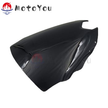 Για Yamaha FZ6R FZ-6R FZS600 XJ6-F XJ6F Diversion 2009-2016 Παρμπρίζ Wind Shield Screen Glass Double Bubble