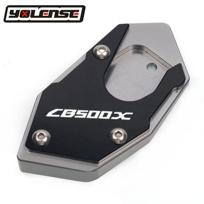 HONDA CB500X CB500F CB 500X 500F CB500 X /F motorkerékpárhoz, CNC alumínium oldalsó állvány alátét nagyítólemez kitámasztó hosszabbító